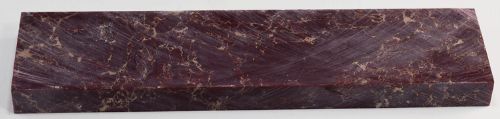 Red With Gold Matrix Tru-Stone Block - 0.4